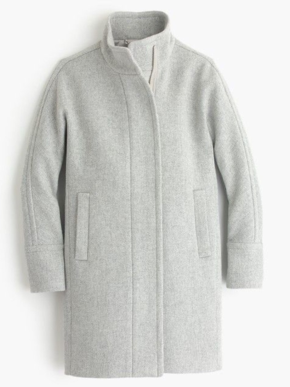J. Crew Italian Stadium Coat - Size 4T - Grey